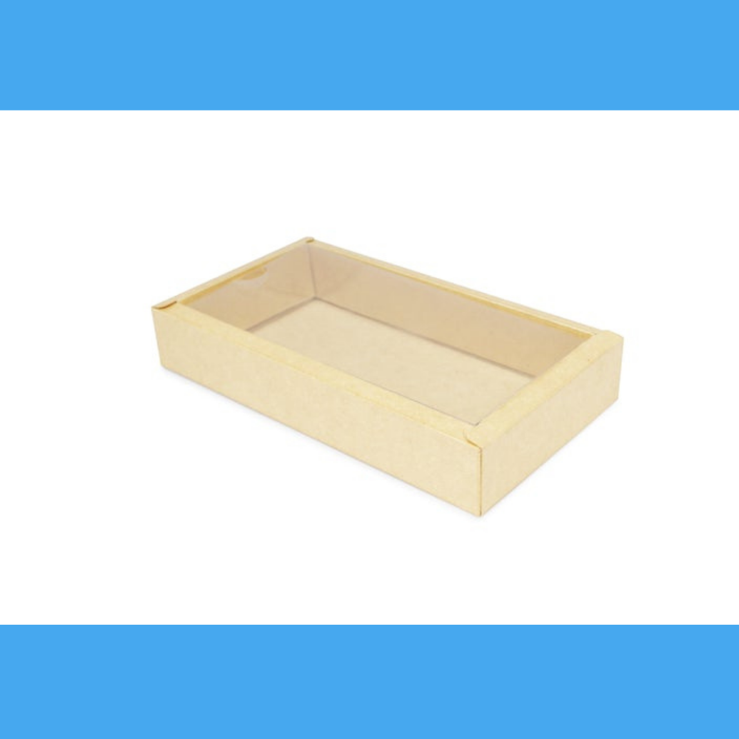 White Rectangular Cardboard Box - Recycled Material